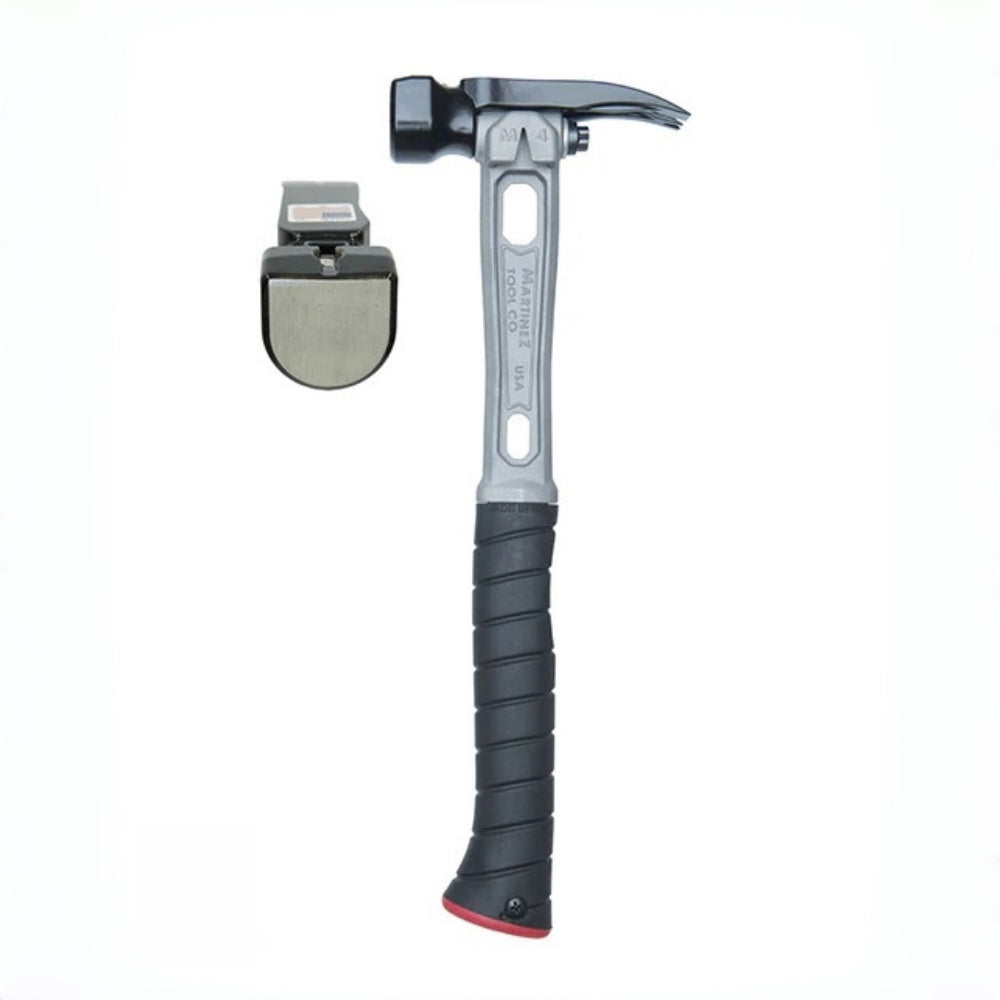M4 Titanium Handle 12oz Smooth Steel Head Finish Hammer