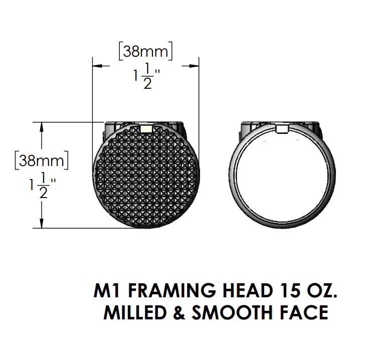 M1 Polished Replacement Head