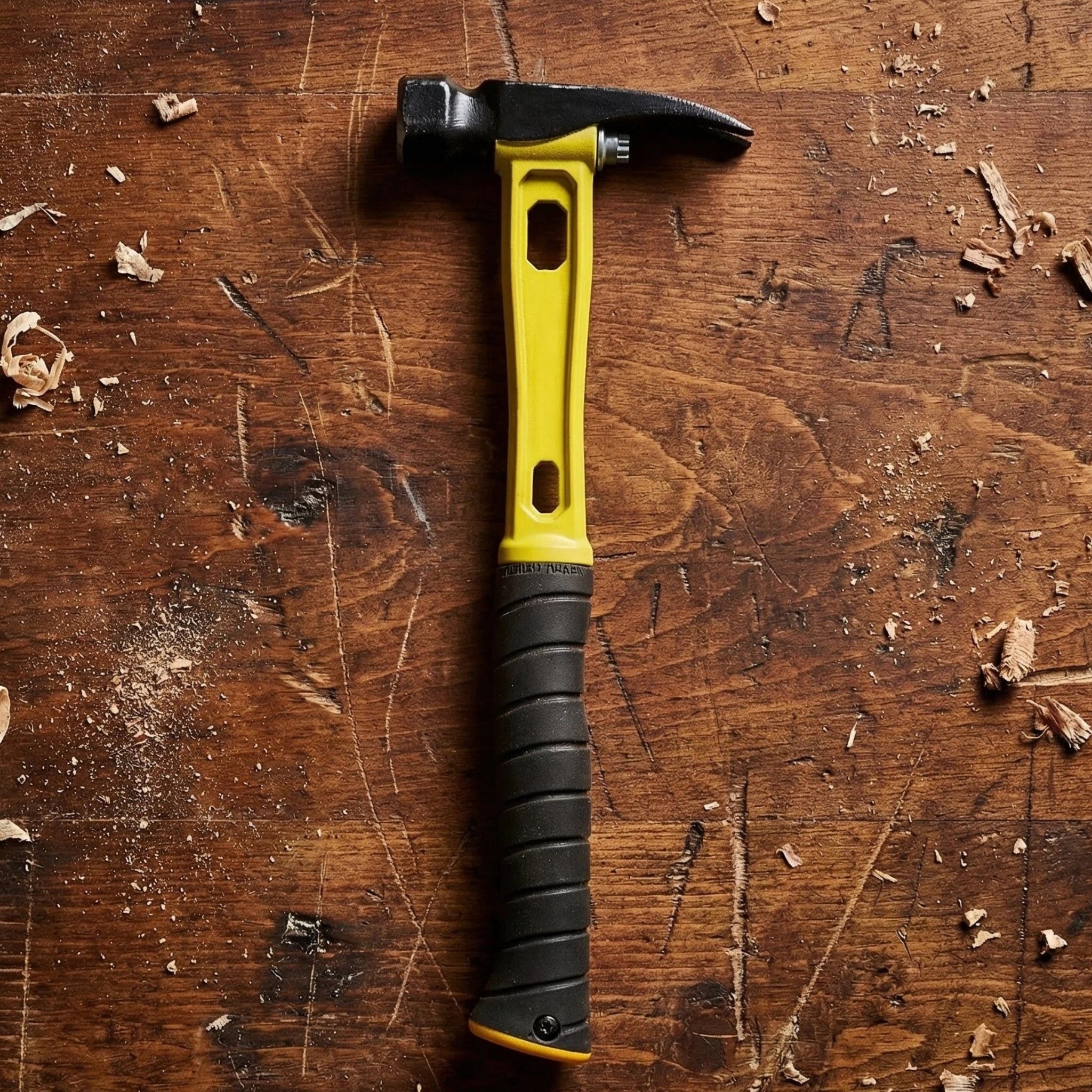 15oz M1 Yellow & Black Titanium Framing Hammer