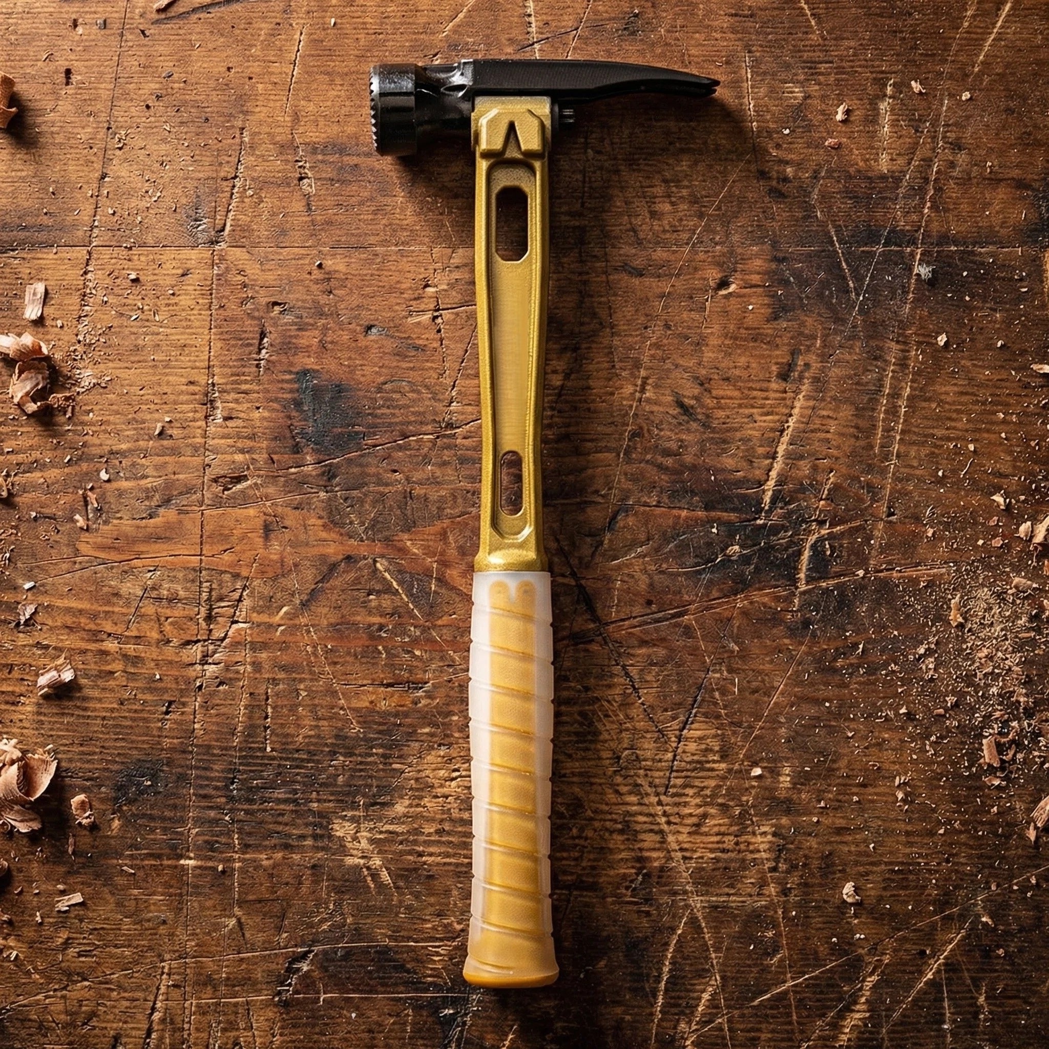 15oz M1 Gold Titanium Framing Hammer