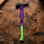 15oz M1 Purple & Green Titanium Framing Hammer