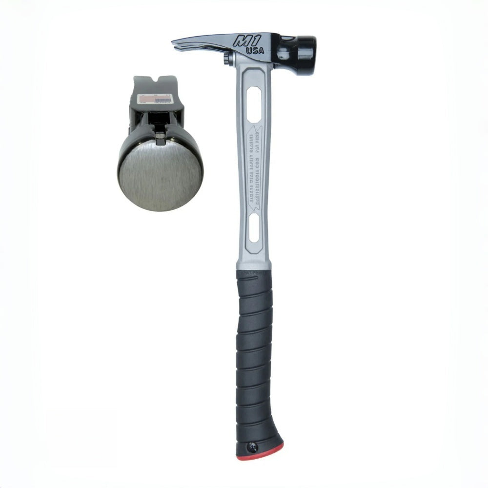 M1 Titanium Handle 15oz Smooth Face Steel Head Framing Hammer