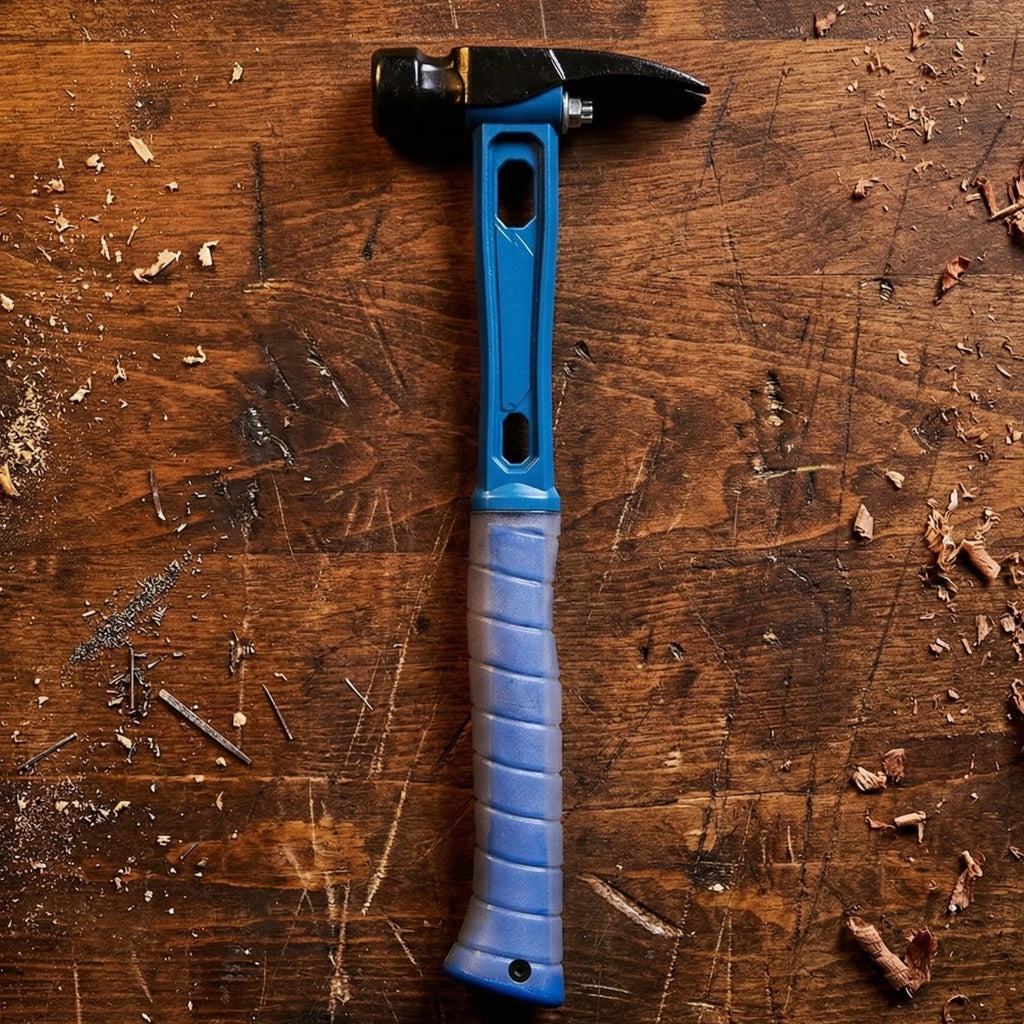 15oz M1 All-Blue Titanium Framing Hammer