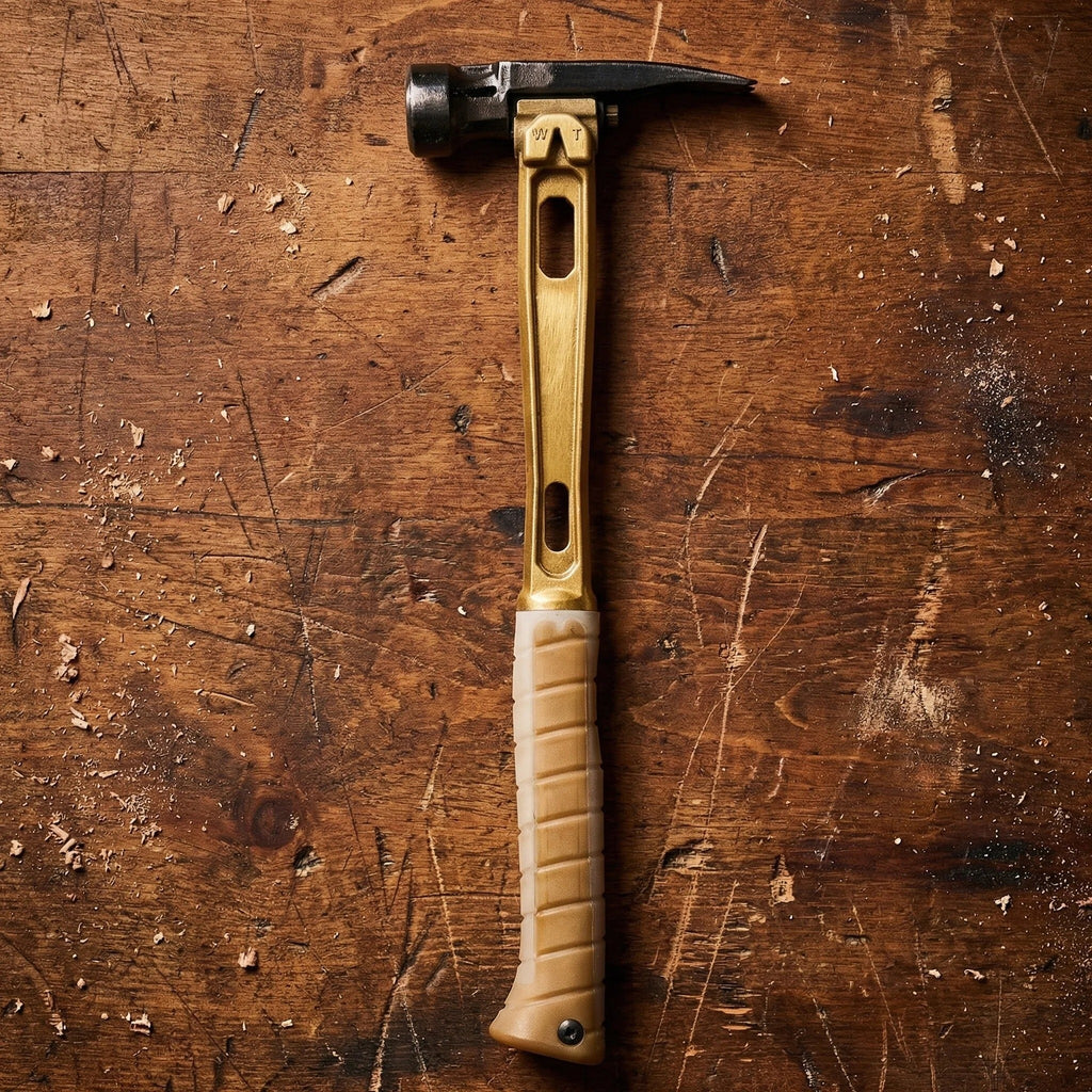 15oz M1 Gold Titanium Framing Hammer