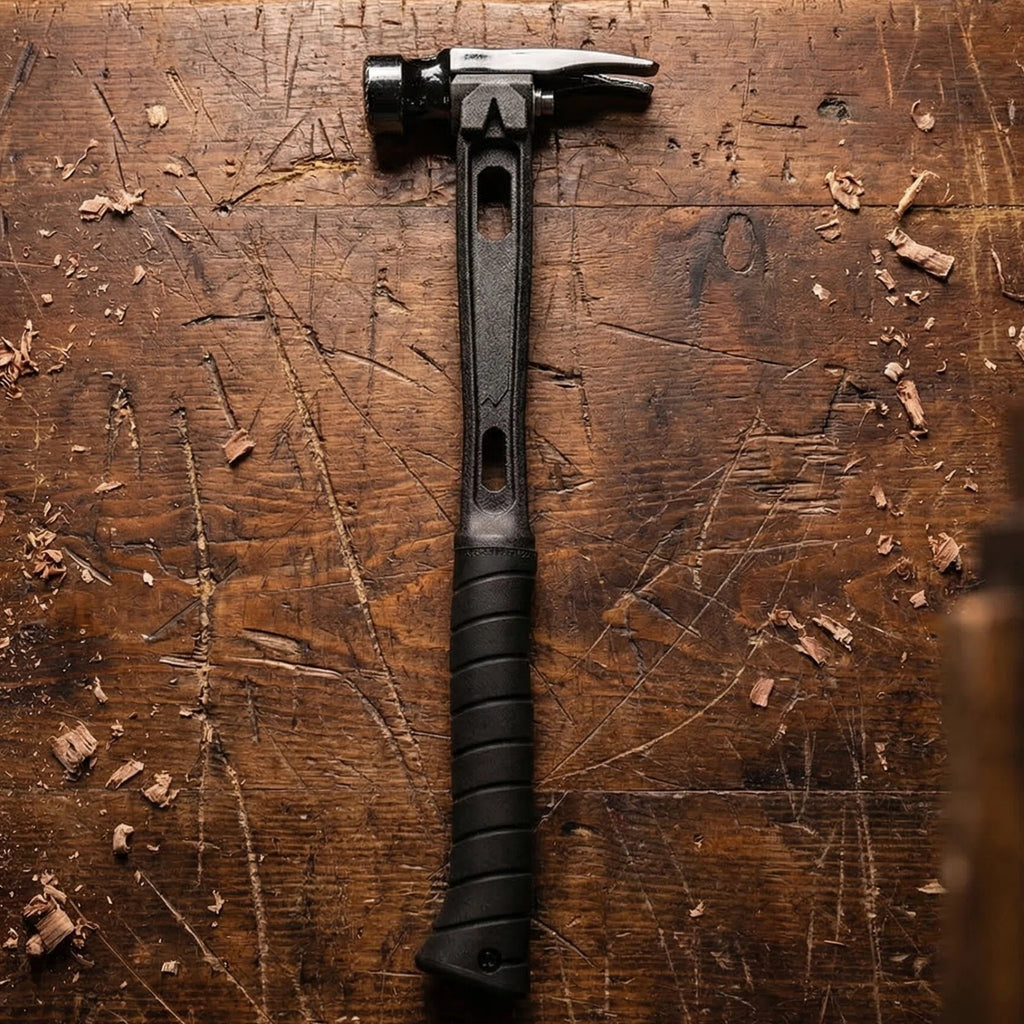 15oz M1 All-Black Titanium Framing Hammer