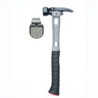 M4 Titanium Handle 12oz Dimple Steel Head Finish Hammer