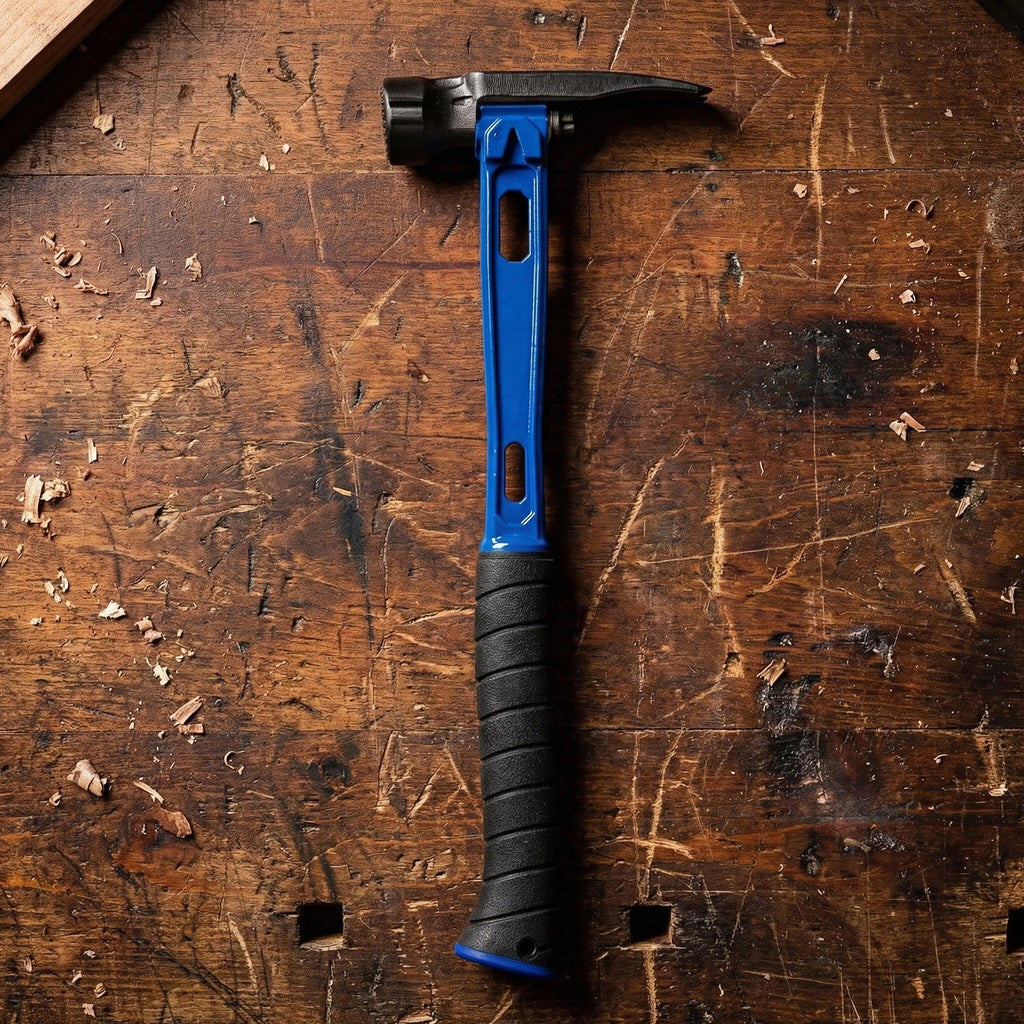15oz M1 Blue & Black Titanium Framing Hammer